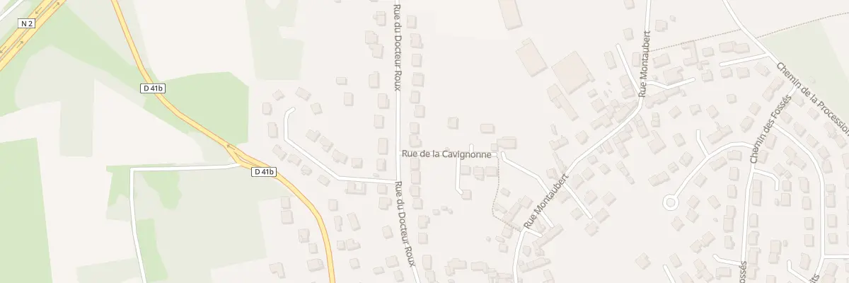 Plan du 44A Rue du Docteur Roux à Saint-Mard