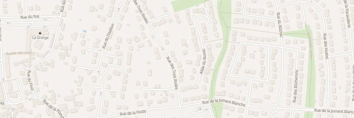 Plan du 225 Rue des Trois Rodes à Vaux-le-Pénil