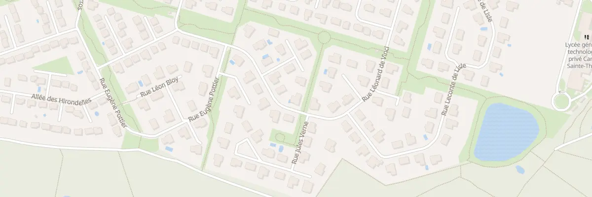 Plan du 38 Rue Léonard de Vinci à Ozoir-la-Ferrière