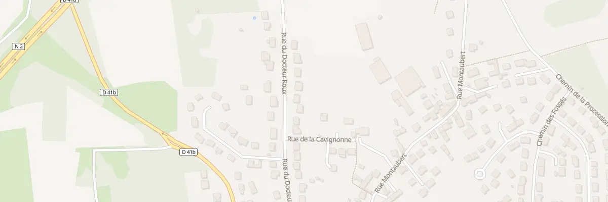 Plan du 44D Rue du Docteur Roux à Saint-Mard