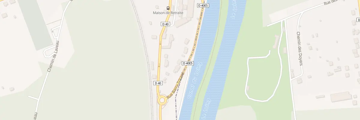 Plan du 8 Rue Barry Tricard à Saint-Pierre-lès-Nemours