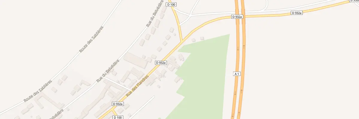 Plan du 1A Rue des Flandres à Villeneuve-sur-Verberie