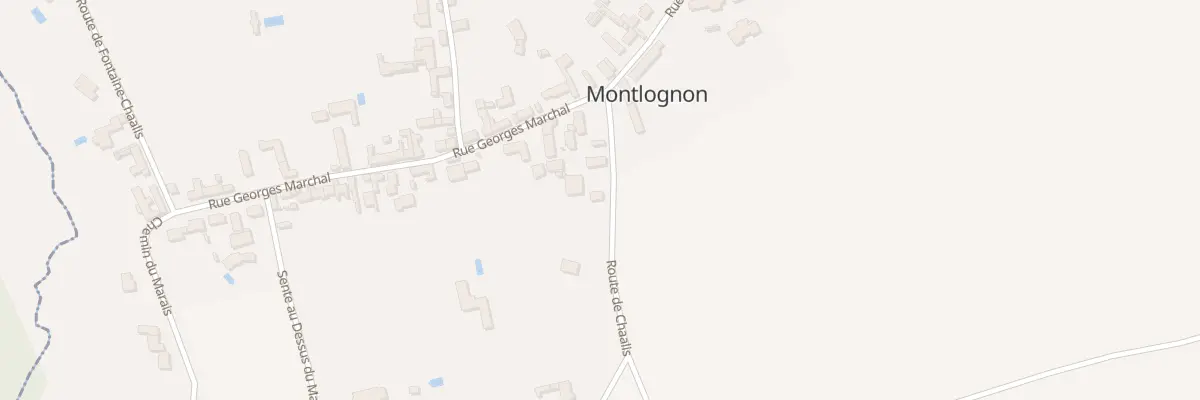 Plan du 5 Rte de Chaalis à Montlognon