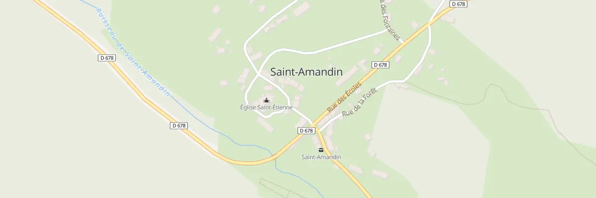 Plan du 8 Pl du 19 Mars 1962 à Saint-Amandin