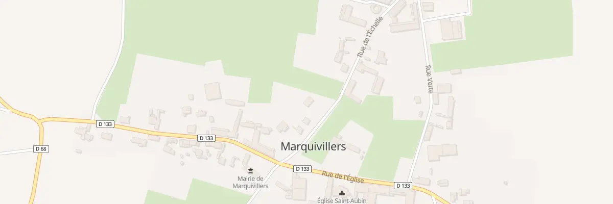 Plan du 7 Rue de l’Echelle à Marquivillers