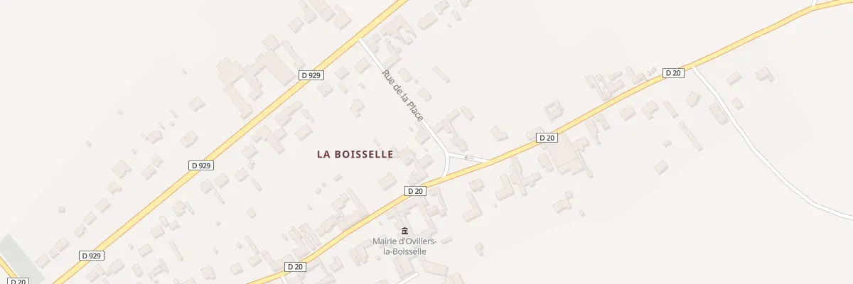 Plan du 4 Rue de la Place à Ovillers-la-Boisselle