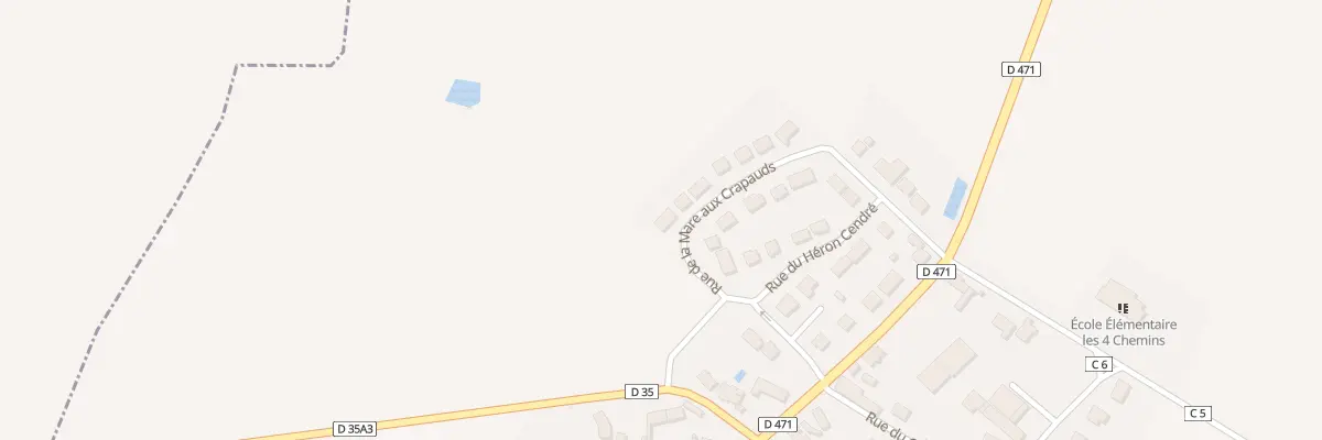 Plan du 22 Rue de la Mare aux Crapauds à Lissy