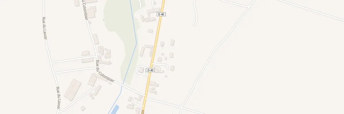 Plan du 52 Rue de Château-landon à Préfontaines