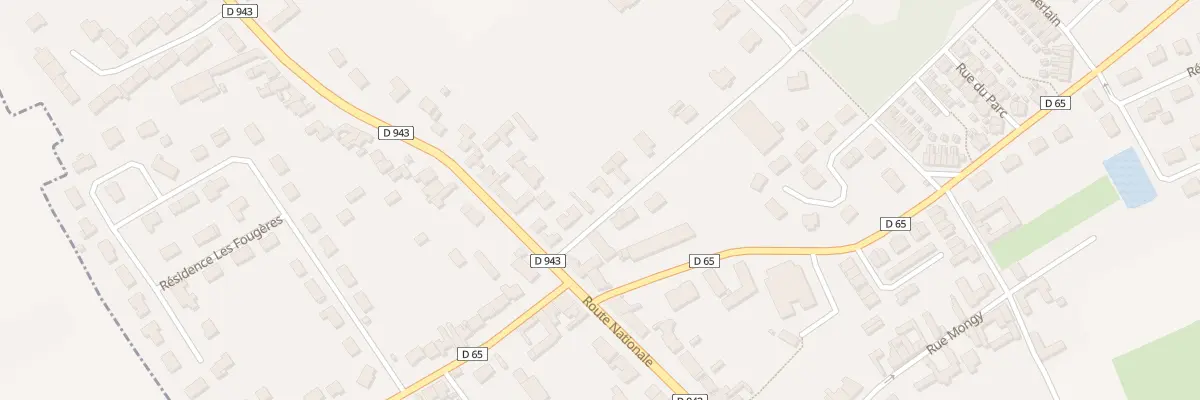 Plan du 107 Rue du Chateau à Sailly-Labourse