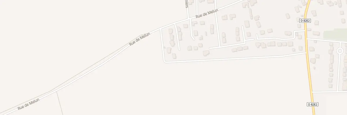 Plan du 37E Rue de Melun à Maincy