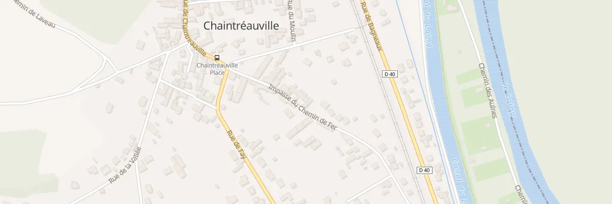 Plan du 11 Imp du Chemin de Fer à Saint-Pierre-lès-Nemours