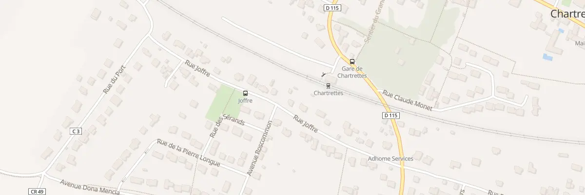 Plan du 27 Rue Joffre à Chartrettes