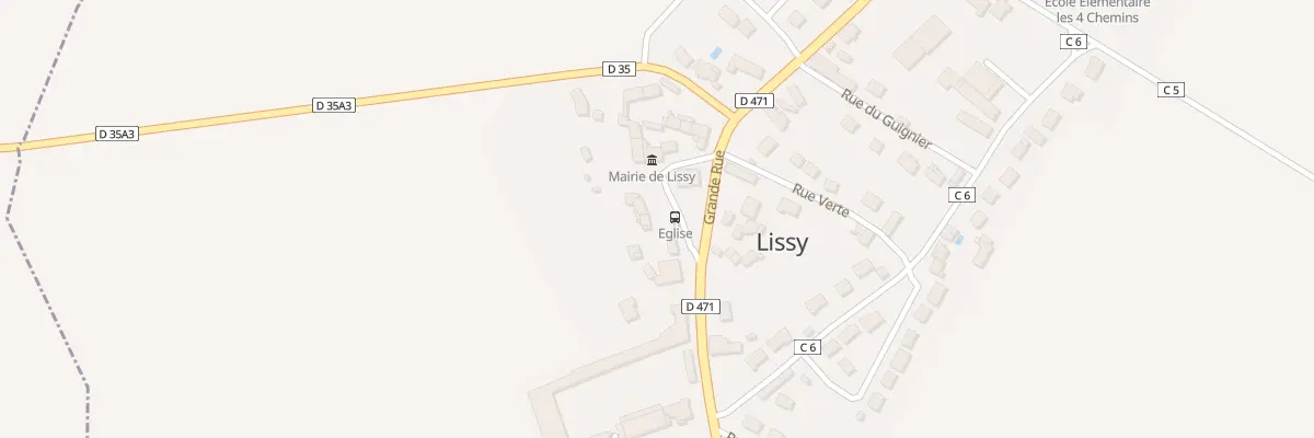 Plan du 3 Pl Roger Chauveau à Lissy