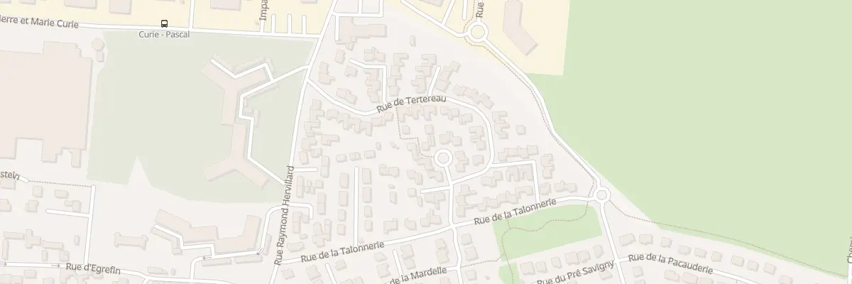 Plan du 83 All des Coudras à Vaux-le-Pénil
