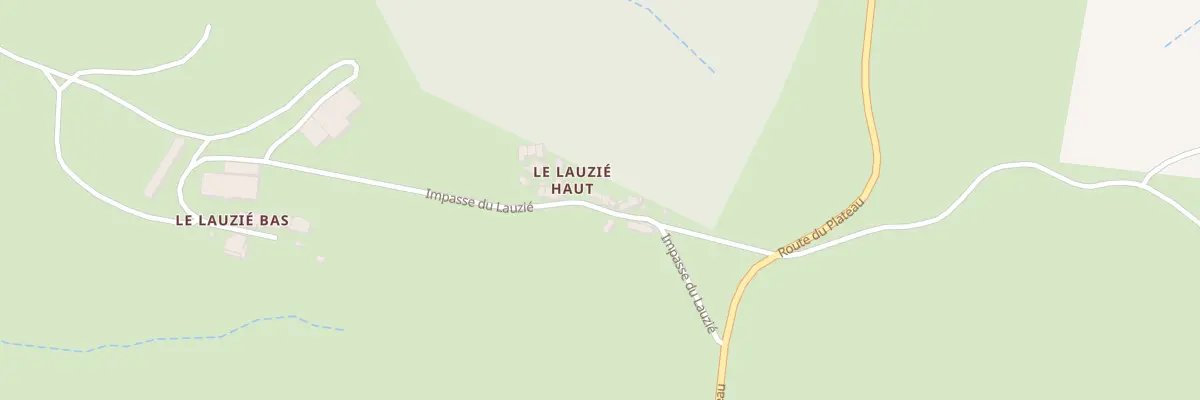 Plan du 5158A Le Lauzie Haut à Saint-Sever-du-Moustier