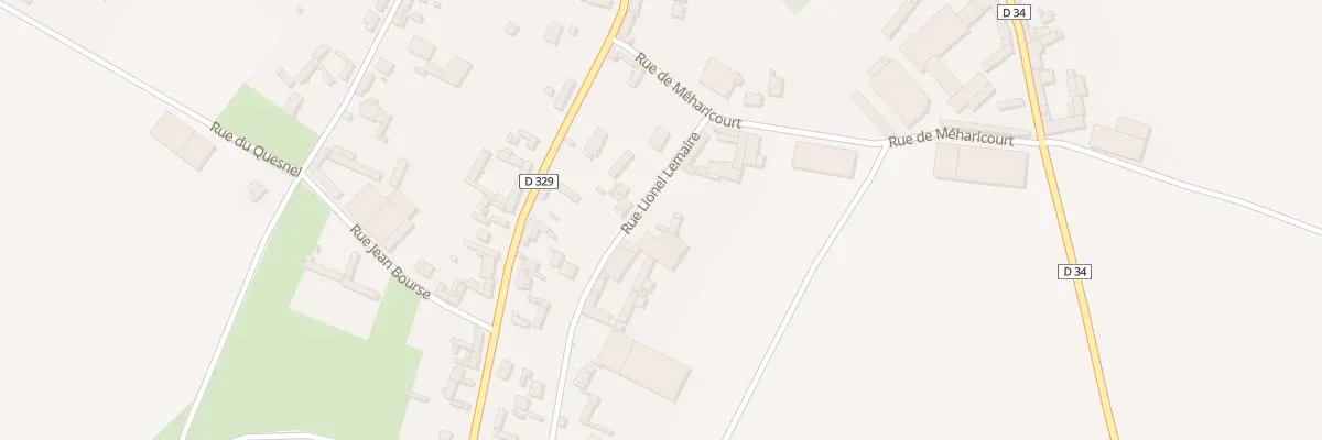 Plan du 4 Rue Lionel Lemaire à Vrély