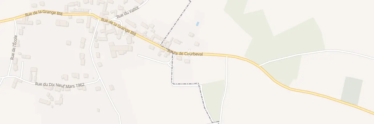 Plan du 4 Rte de Corbeval à La Madeleine-sur-Loing