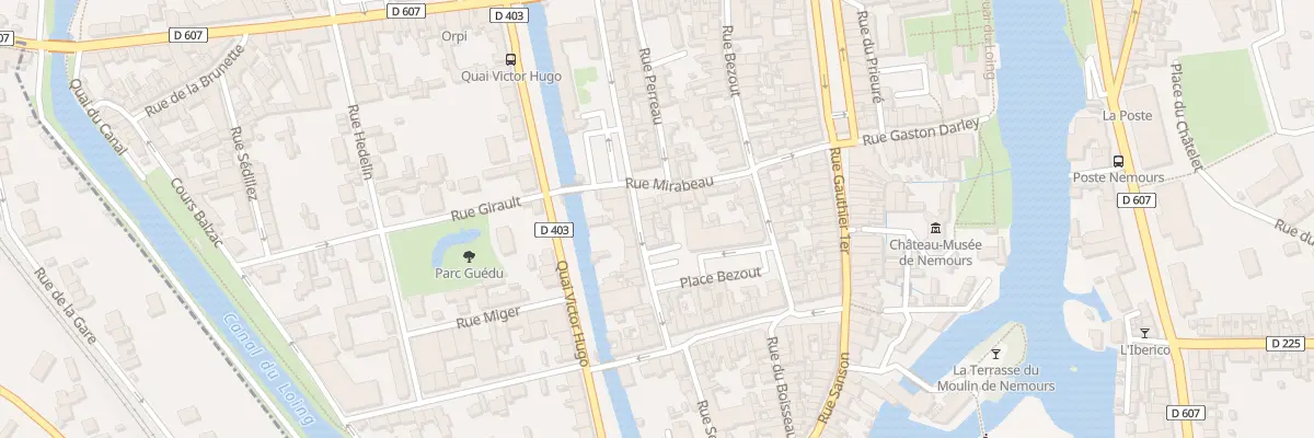 Plan du 18 Rue du Docteur Chopy à Nemours