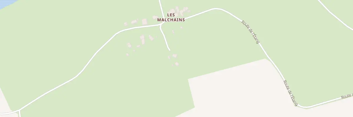 Plan du 5 Les Malchains à Sens-Beaujeu