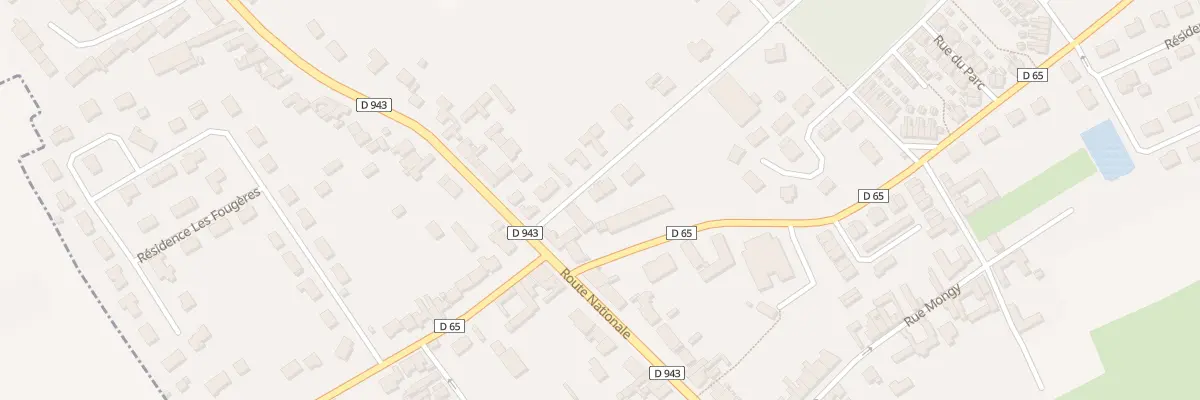 Plan du 5003F Rue du Chateau à Sailly-Labourse
