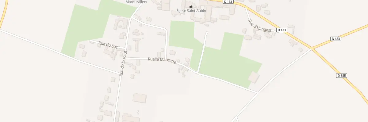 Plan du 3 Rle Mancette à Marquivillers