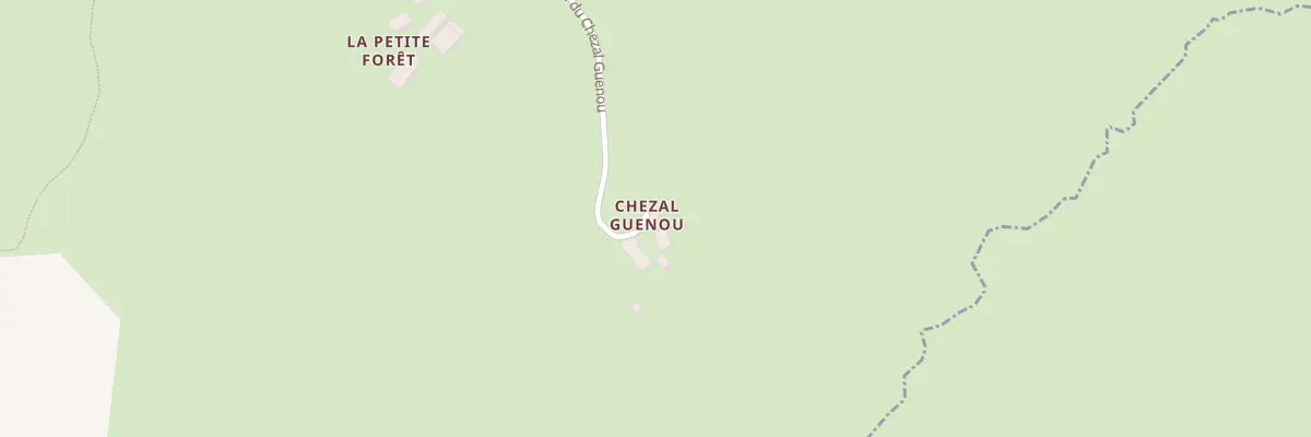 Plan du 22 Chezal Guenou à Thou