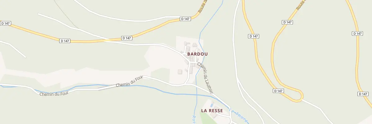 Plan du 5086 Bardou à Verreries-de-Moussans