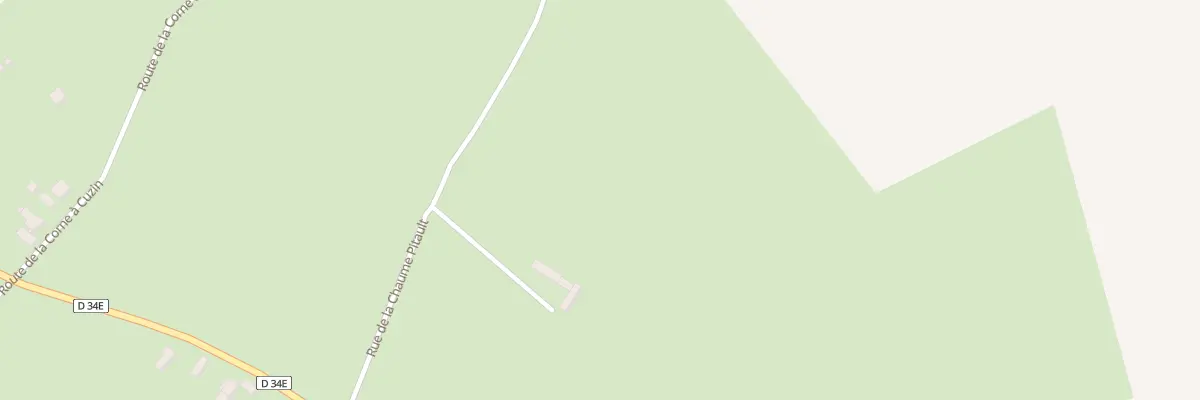 Plan du 193 La Chaume Pitaud à Thaumiers