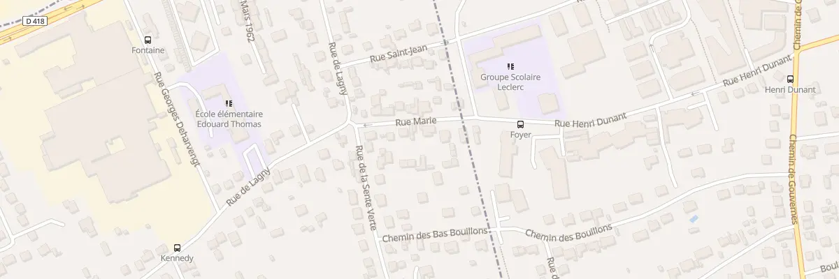 Plan du 8B Rue Marie à Saint-Thibault-des-Vignes
