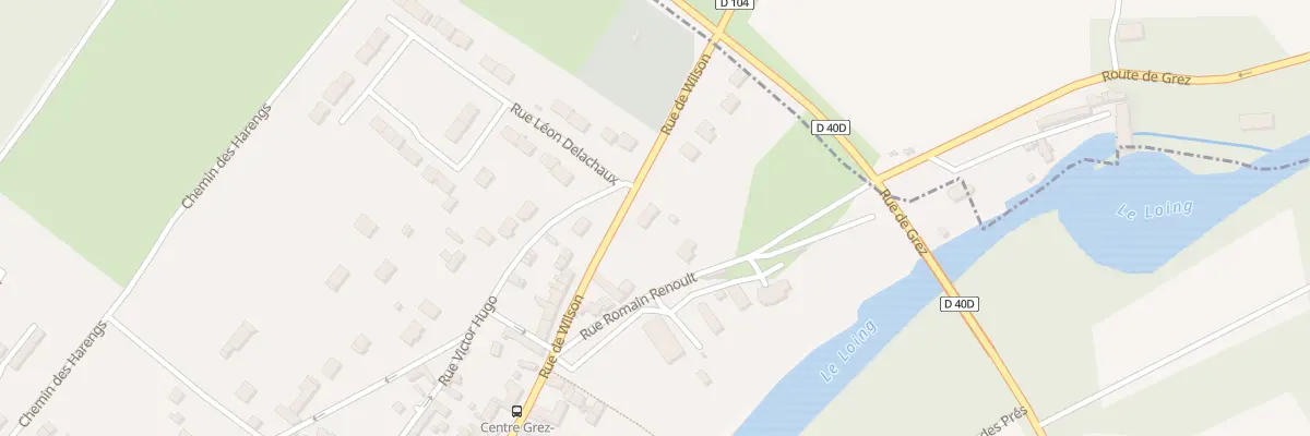 Plan du 142 Rue Wilson à Grez-sur-Loing