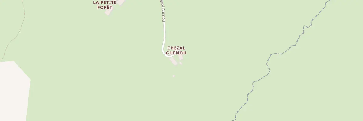 Plan du 23 Chezal Guenou à Thou
