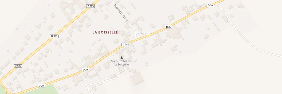 Plan du 26 Rue Georges Cuvillier à Ovillers-la-Boisselle