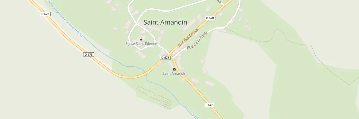 Plan du 12 Rue de la Forêt à Saint-Amandin
