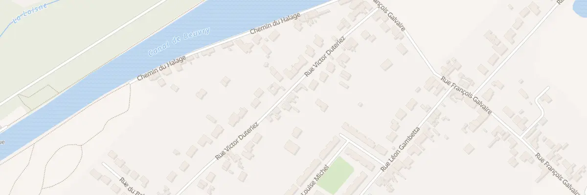 Plan du 754 Rue Victor Duteriez à Beuvry