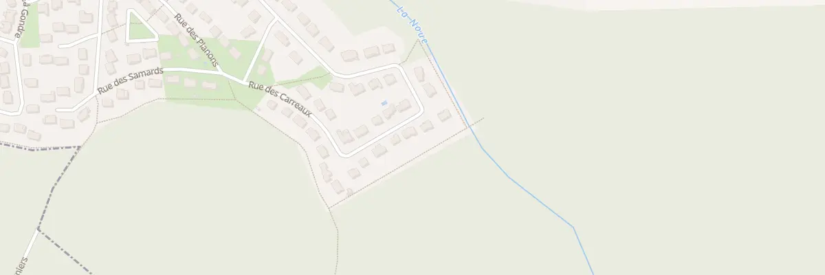 Plan du 1091 Rue des Carreaux à Vaux-le-Pénil