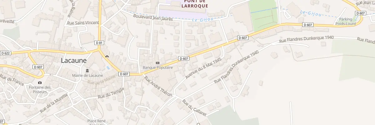 Plan du 18 Av de Naurois à Lacaune