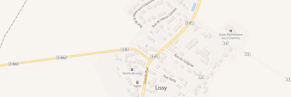 Plan du 2 Rue de Limoges à Lissy