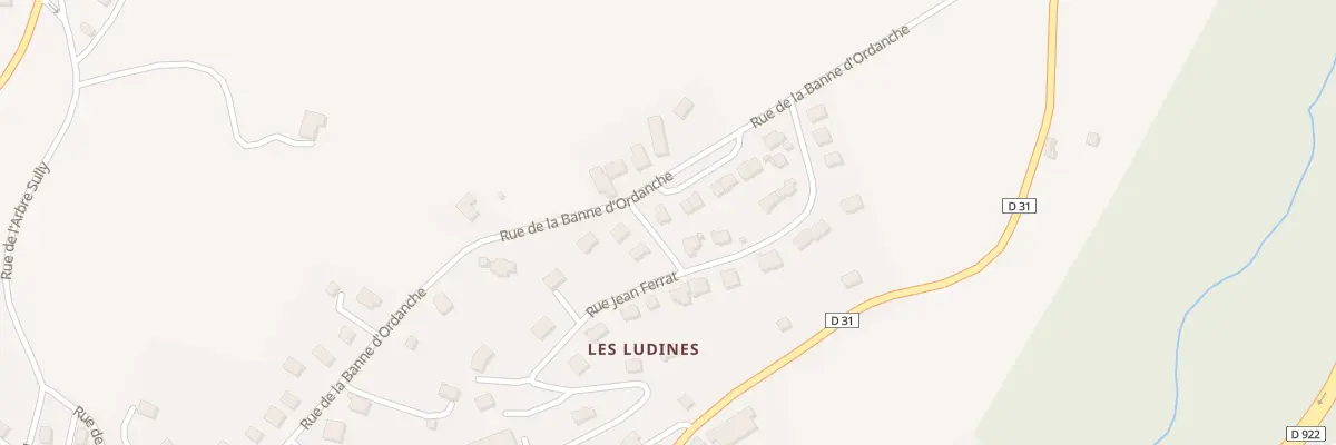 Plan du 15 Rue des Montagnes à Saint-Sauves-d’Auvergne