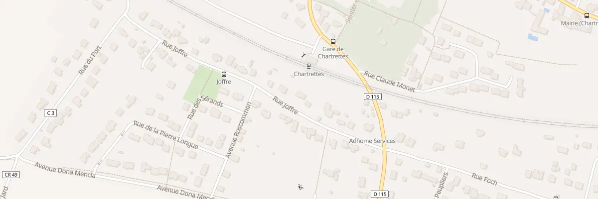 Plan du 31 Rue Joffre à Chartrettes