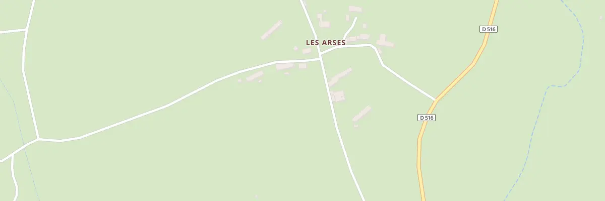 Plan du 5012 Les Arses à Biollet