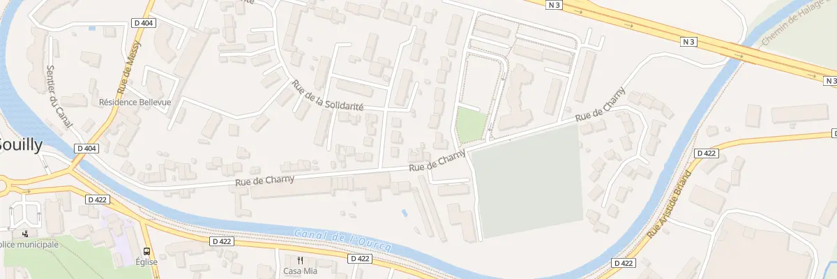 Plan du 33 Rue de Charny à Claye-Souilly