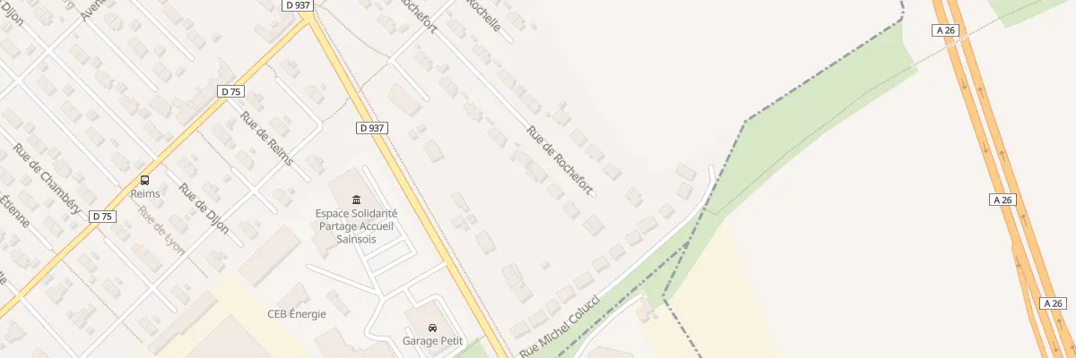 Plan du 7 Rue de Rochefort à Sains-en-Gohelle
