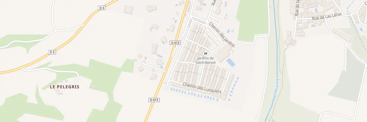 Plan du 2024 Jardins de Saint Benoit à Saint-Laurent-de-la-Cabrerisse