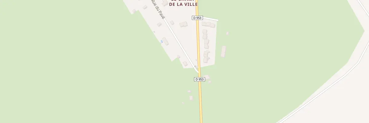Plan du 34 Rue du Pavé à Ainay-le-Château
