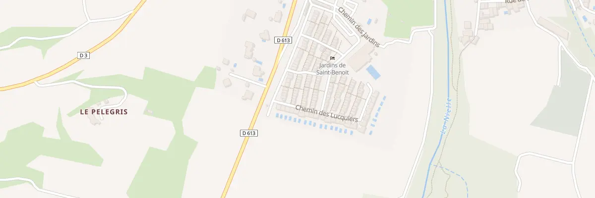 Plan du 1924 Jardins de Saint Benoit à Saint-Laurent-de-la-Cabrerisse