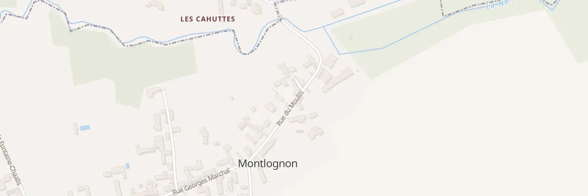 Plan du 15 Rue du Moulin à Montlognon