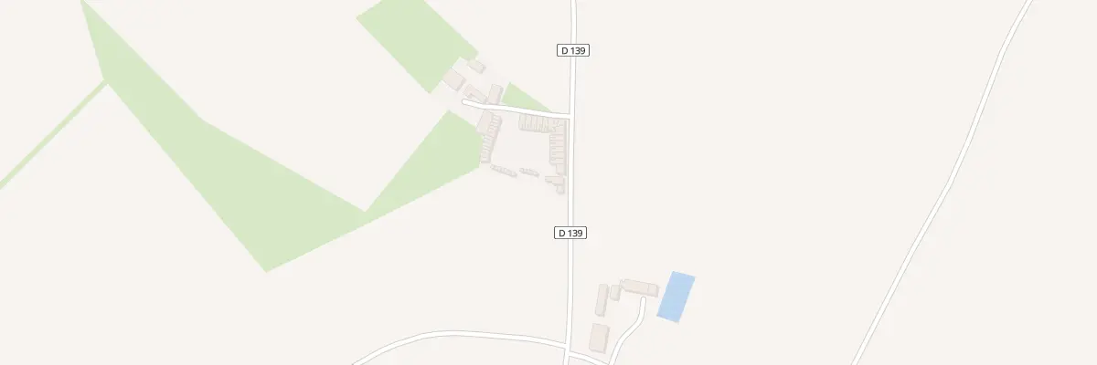 Plan du 1155 Rue de Poperinghe à Boeschepe