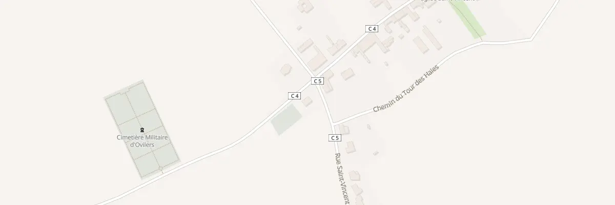 Plan du 2 Rue St Vincent à Ovillers-la-Boisselle