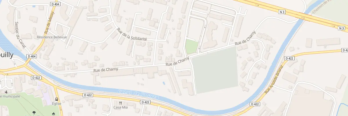 Plan du 41 Rue de Charny à Claye-Souilly
