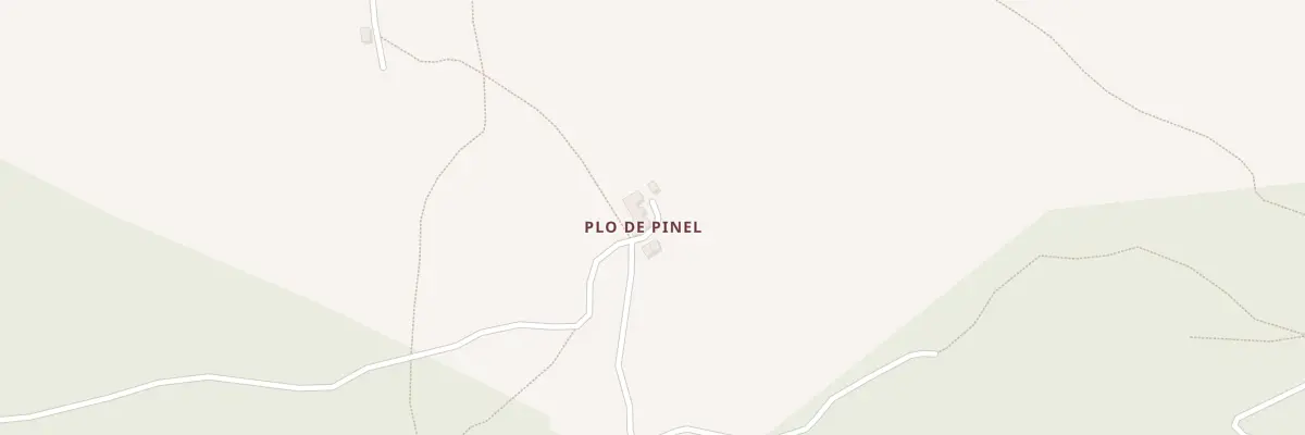Plan du 5869 Plo de Pinel à Lacaune